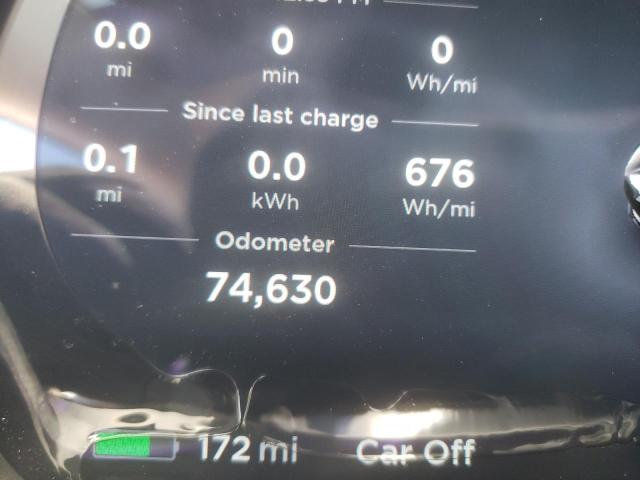 5YJSA1H1XEFP52905 - 2014 TESLA MODEL S Սև լուսանկար 8