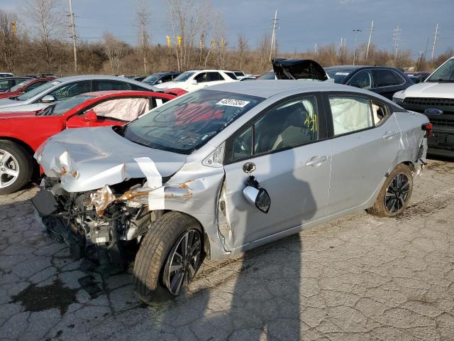 3N1CN8EV9ML912543 - 2021 NISSAN VERSA SV SILVER photo 1