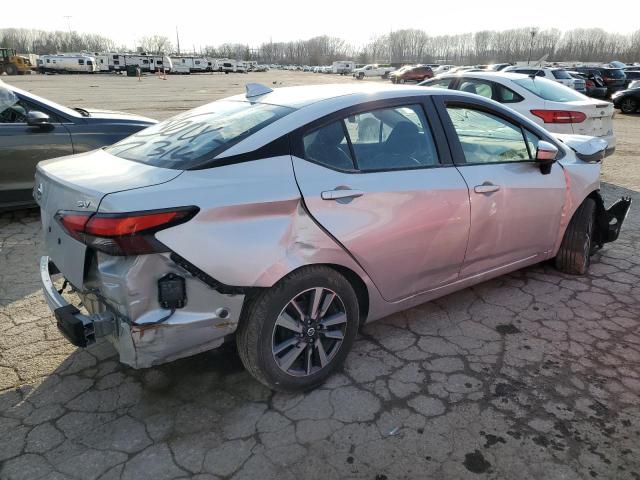 3N1CN8EV9ML912543 - 2021 NISSAN VERSA SV SILVER photo 3