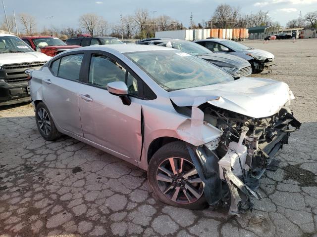 3N1CN8EV9ML912543 - 2021 NISSAN VERSA SV SILVER photo 4