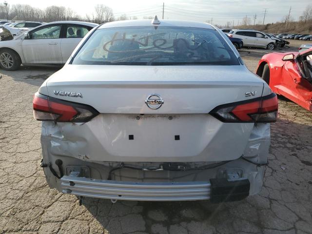 3N1CN8EV9ML912543 - 2021 NISSAN VERSA SV SILVER photo 6