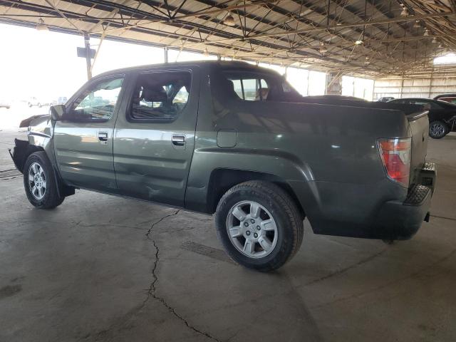 2HJYK16516H548112 - 2006 HONDA RIDGELINE RTL GREEN photo 2