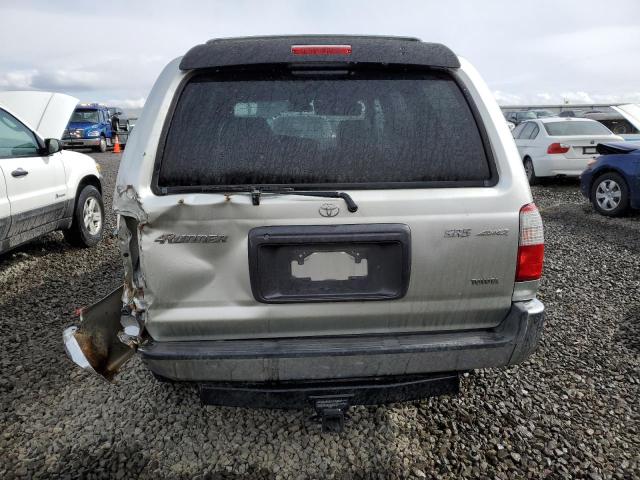 JT3HN86R1Y0299894 - 2000 TOYOTA 4RUNNER SR5 SILVER photo 6