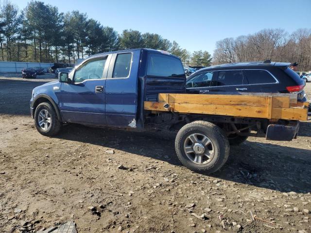 1FTRX14W28FB40003 - 2008 FORD F150 BLUE photo 2