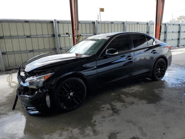 JN1BV7AR6FM401945 - 2015 INFINITI Q50 BASE BLACK photo 1