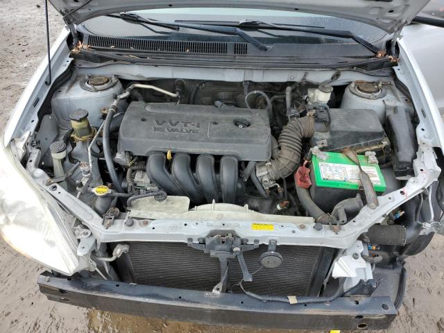 2T1KR32E17C647161 - 2007 TOYOTA COROLLA MA XR SILVER photo 11