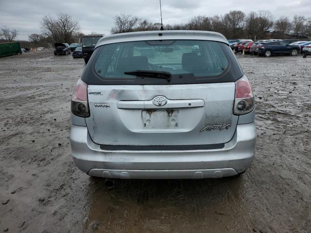 2T1KR32E17C647161 - 2007 TOYOTA COROLLA MA XR SILVER photo 6