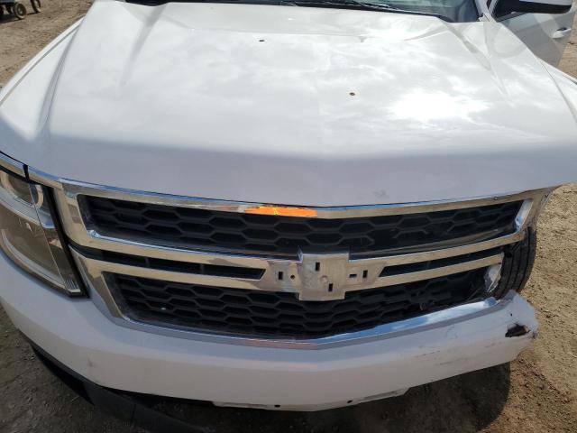 1GNSKBKC5FR104209 - 2015 CHEVROLET TAHOE K1500 LT WHITE photo 12