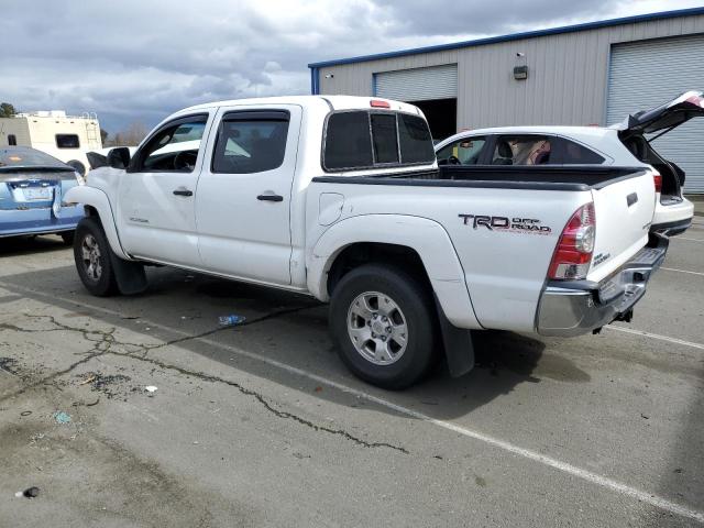 3TMJU4GN1DM152874 - 2013 TOYOTA TACOMA DOUBLE CAB PRERUNNER WHITE photo 2