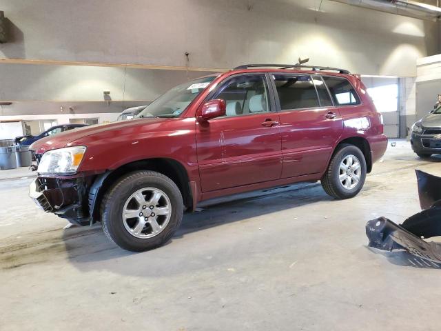 JTEHP21A370214150 - 2007 TOYOTA HIGHLANDER SPORT RED photo 1