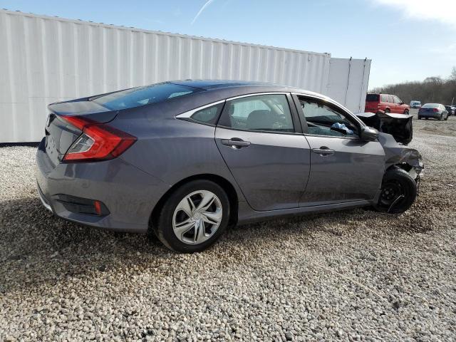 2HGFC2F67MH546970 - 2021 HONDA CIVIC LX GRAY photo 3