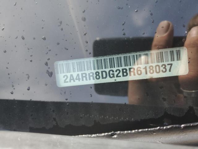 2A4RR8DG2BR618037 - 2011 CHRYSLER TOWN & COU TOURING L SILVER photo 13