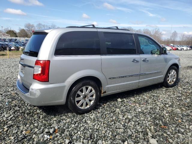 2A4RR8DG2BR618037 - 2011 CHRYSLER TOWN & COU TOURING L SILVER photo 3