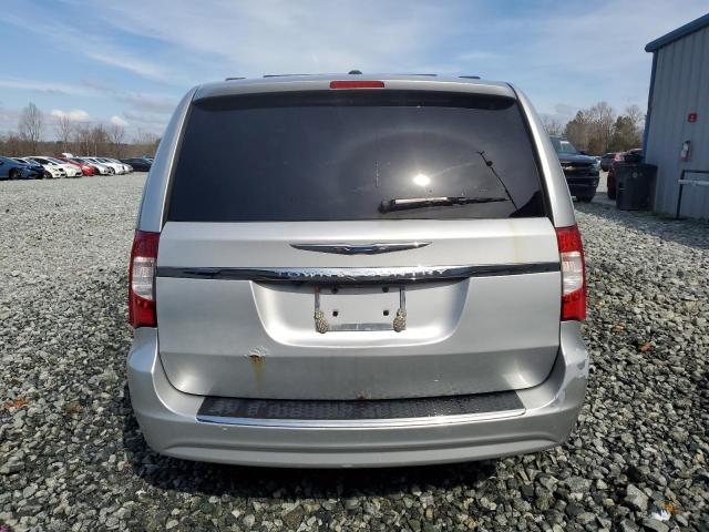 2A4RR8DG2BR618037 - 2011 CHRYSLER TOWN & COU TOURING L SILVER photo 6