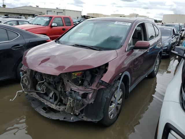 5J6RM4H51EL069542 - 2014 HONDA CR-V EX BURGUNDY photo 1