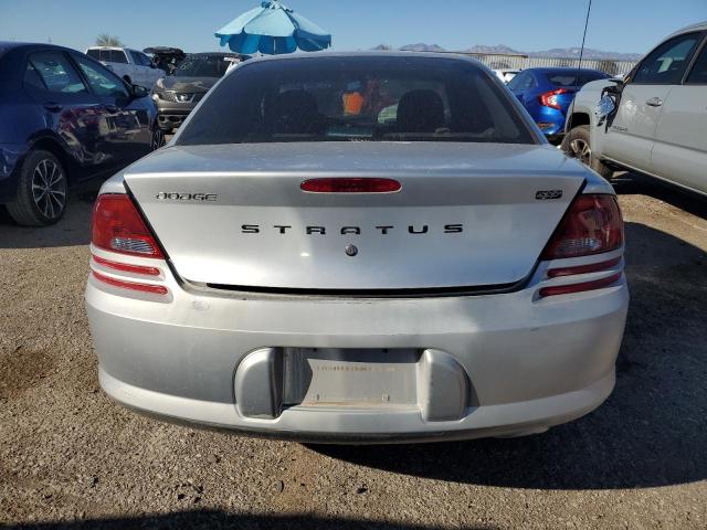 1B3EL46X16N177369 - 2006 DODGE STRATUS SXT SILVER photo 6