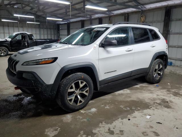 1C4PJMBS2GW261669 - 2016 JEEP CHEROKEE TRAILHAWK WHITE photo 1