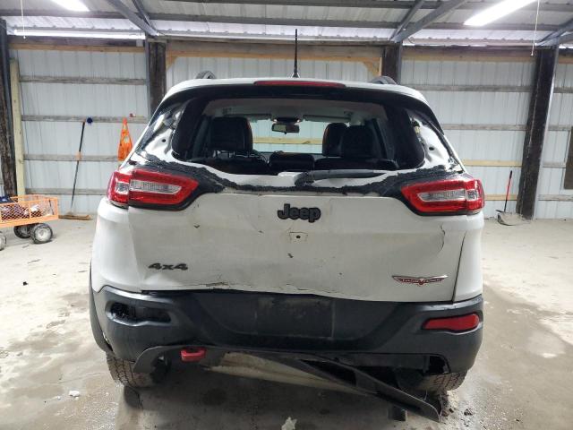 1C4PJMBS2GW261669 - 2016 JEEP CHEROKEE TRAILHAWK WHITE photo 6