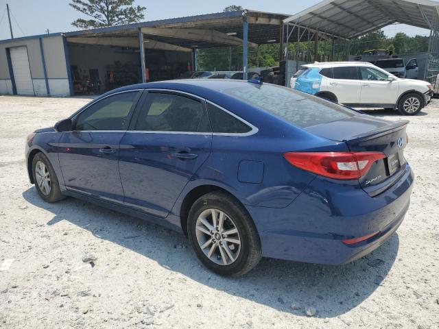 5NPE24AF6HH498827 - 2017 HYUNDAI SONATA SE BLUE photo 2