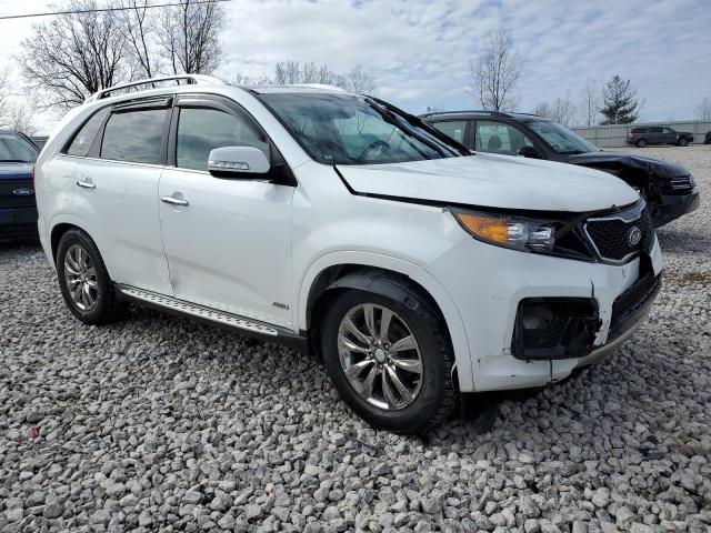 5XYKWDA22DG341592 - 2013 KIA SORENTO SX WHITE photo 4