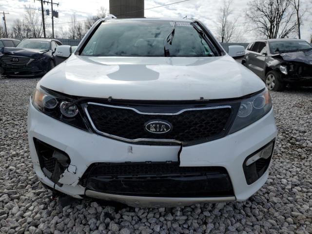 5XYKWDA22DG341592 - 2013 KIA SORENTO SX WHITE photo 5