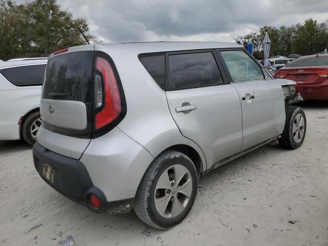 KNDJN2A27F7782444 - 2015 KIA SOUL SILVER photo 3