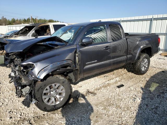 5TFSZ5AN6KX207492 - 2019 TOYOTA TACOMA ACCESS CAB GRAY photo 1