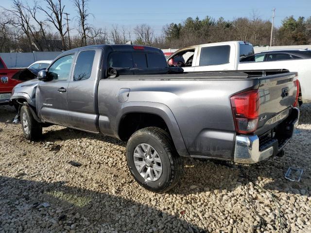 5TFSZ5AN6KX207492 - 2019 TOYOTA TACOMA ACCESS CAB ნაცრისფერი ფოტო 2