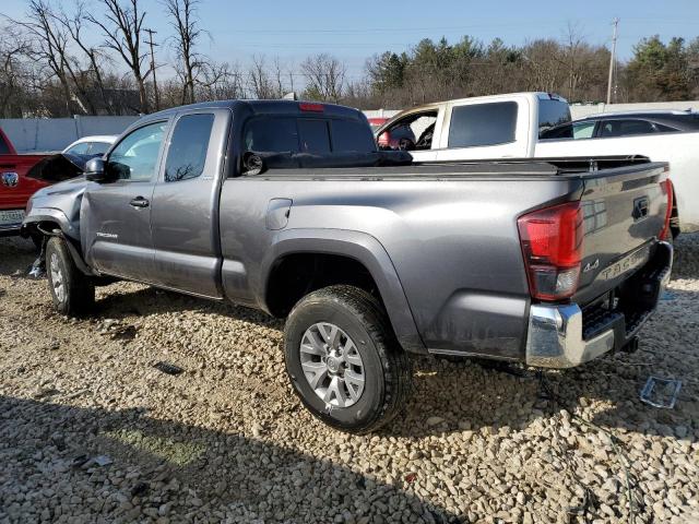 5TFSZ5AN6KX207492 - 2019 TOYOTA TACOMA ACCESS CAB GRAY photo 2