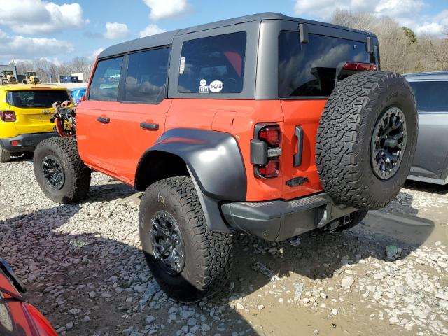 1FMEE5JR0NLA52232 - 2022 FORD BRONCO RAPTOR ORANGE photo 2