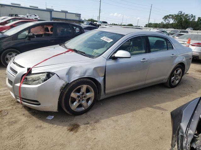 1G1ZH57B394260928 - 2009 CHEVROLET MALIBU 1LT SILVER photo 1