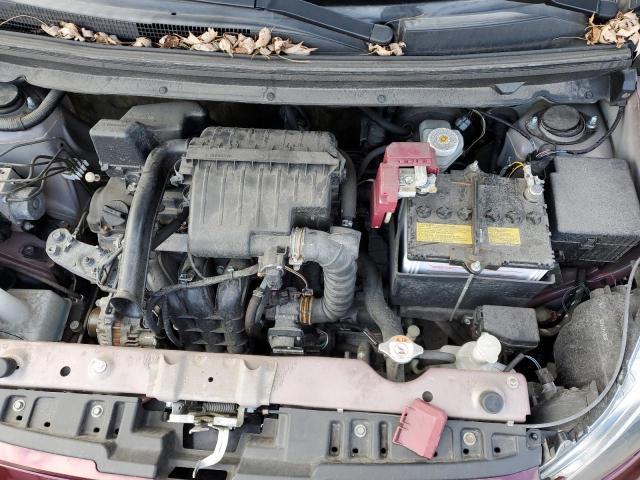 ML32A3HJ2JH012452 - 2018 MITSUBISHI MIRAGE ES RED photo 11