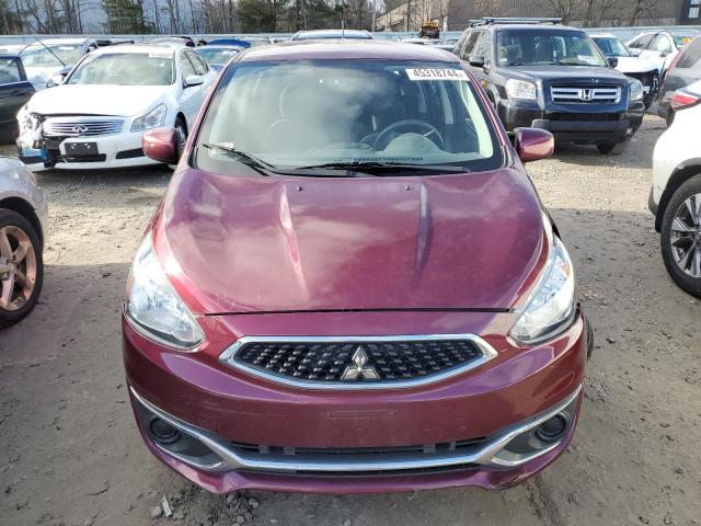 ML32A3HJ2JH012452 - 2018 MITSUBISHI MIRAGE ES RED photo 5