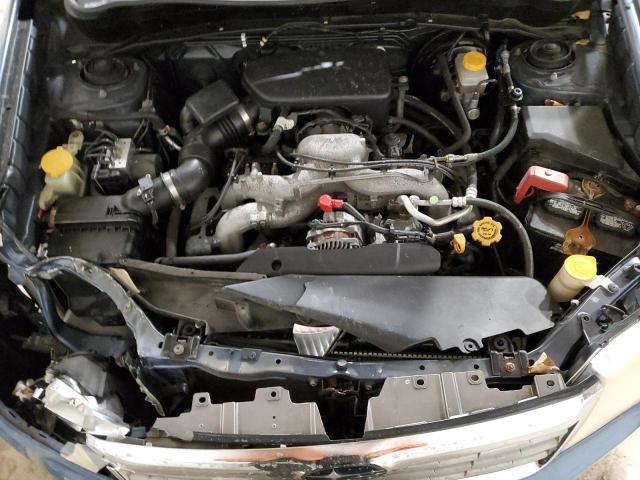 JF2SH6BC8AH791510 - 2010 SUBARU FORESTER XS Mavi foto 11