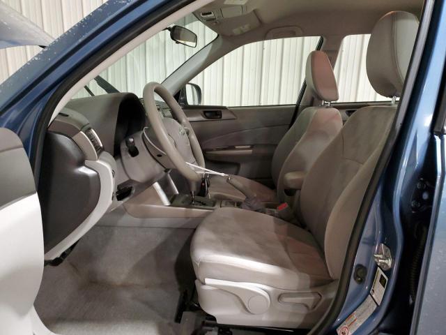 JF2SH6BC8AH791510 - 2010 SUBARU FORESTER XS Mavi foto 7
