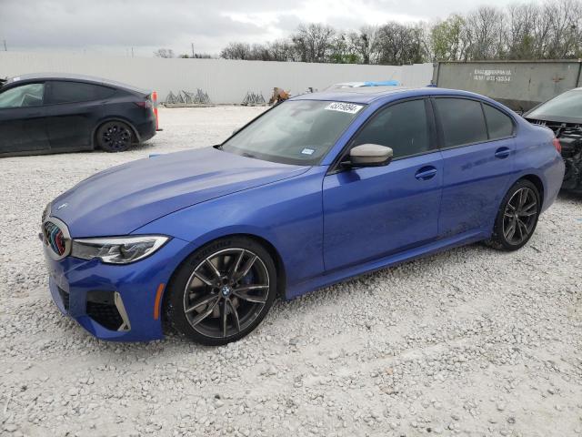 WBA5U7C0XLAF53963 - 2020 BMW M340I BLUE photo 1