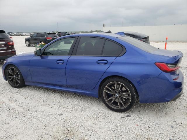 WBA5U7C0XLAF53963 - 2020 BMW M340I BLUE photo 2