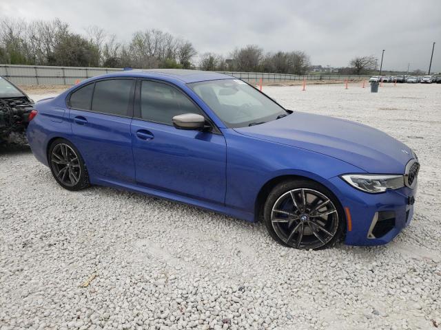 WBA5U7C0XLAF53963 - 2020 BMW M340I BLUE photo 4