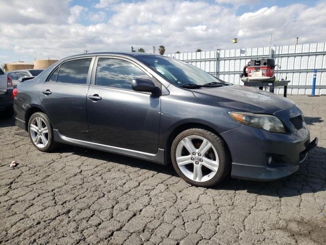 1NXBE40E69Z007047 - 2009 TOYOTA COROLLA XRS CHARCOAL photo 4