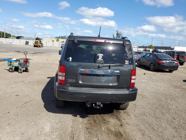 1J4PN5GK1BW591910 - 2011 JEEP LIBERTY LIMITED GRAY photo 6