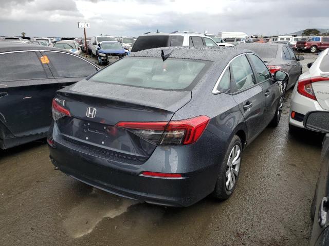 2HGFE2F27RH541430 - 2024 HONDA CIVIC LX GRAY photo 3