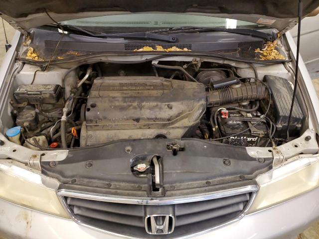 2HKRL18602H532271 - 2002 HONDA ODYSSEY EX SILVER photo 12