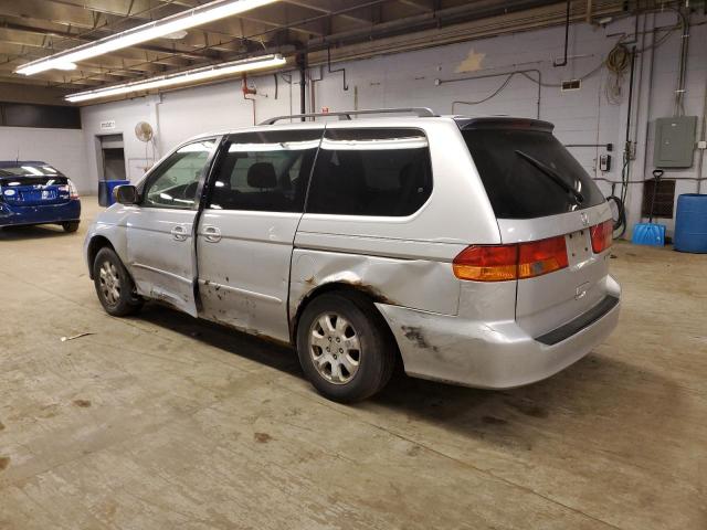 2HKRL18602H532271 - 2002 HONDA ODYSSEY EX SILVER photo 2