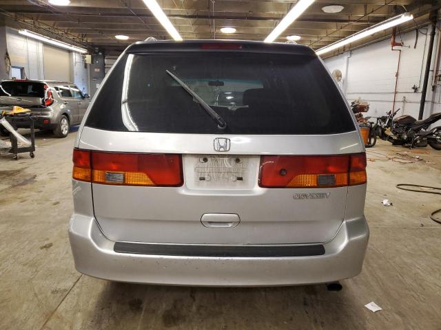 2HKRL18602H532271 - 2002 HONDA ODYSSEY EX SILVER photo 6