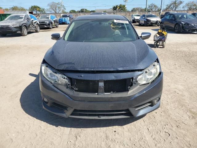 JHMFC1F34JX032191 - 2018 HONDA CIVIC EX GRAY photo 5
