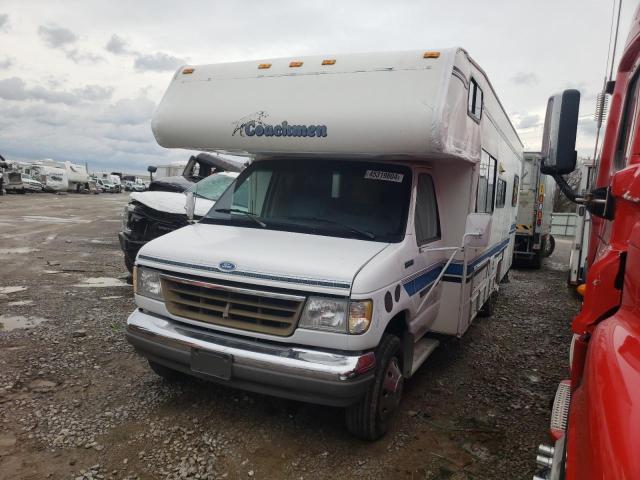 1996 FORD ECONOLINE E350 CUTAWAY VAN, 