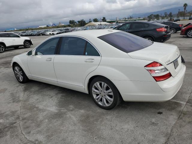 WDDNG71X59A260395 - 2009 MERCEDES-BENZ S 550 WHITE photo 2