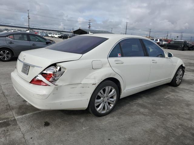 WDDNG71X59A260395 - 2009 MERCEDES-BENZ S 550 WHITE photo 3