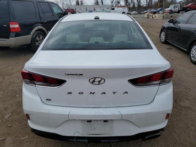 5NPE24AF2JH625126 - 2018 HYUNDAI SONATA SE WHITE photo 6