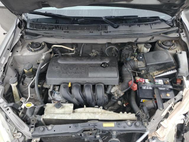 2T1KR32E84C228543 - 2004 TOYOTA COROLLA MA XR GRAY photo 12
